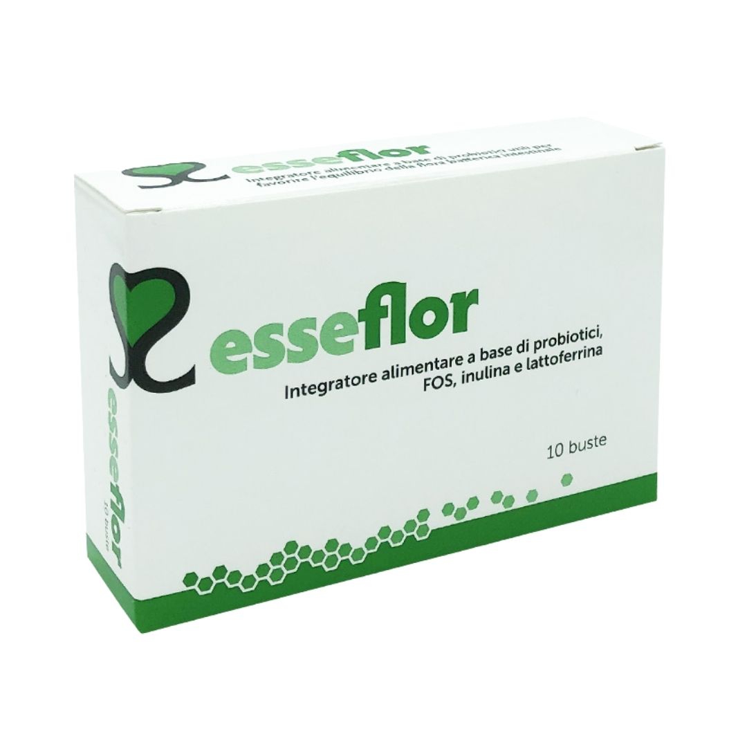 Esseflor Integratore per Favorire l Equilibrio della Flora Intestinale 10bustine