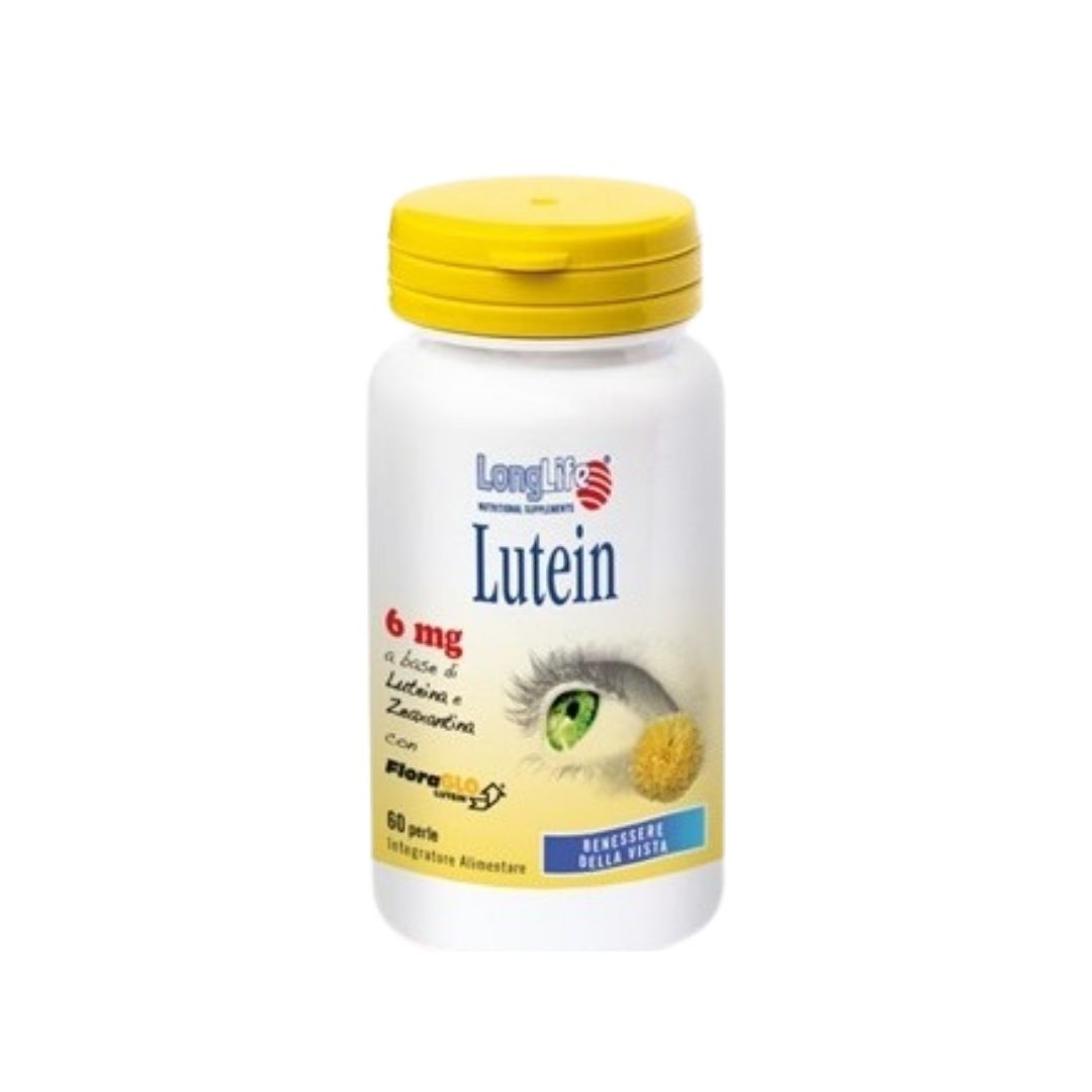 Longlife Longlife Lutein Integratore per il Benessere di Occhi e Vista 60 perle