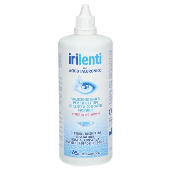 Irilenti Soluzione Unica per Lenti a Contatto per Occhi Sensibili 100 ml