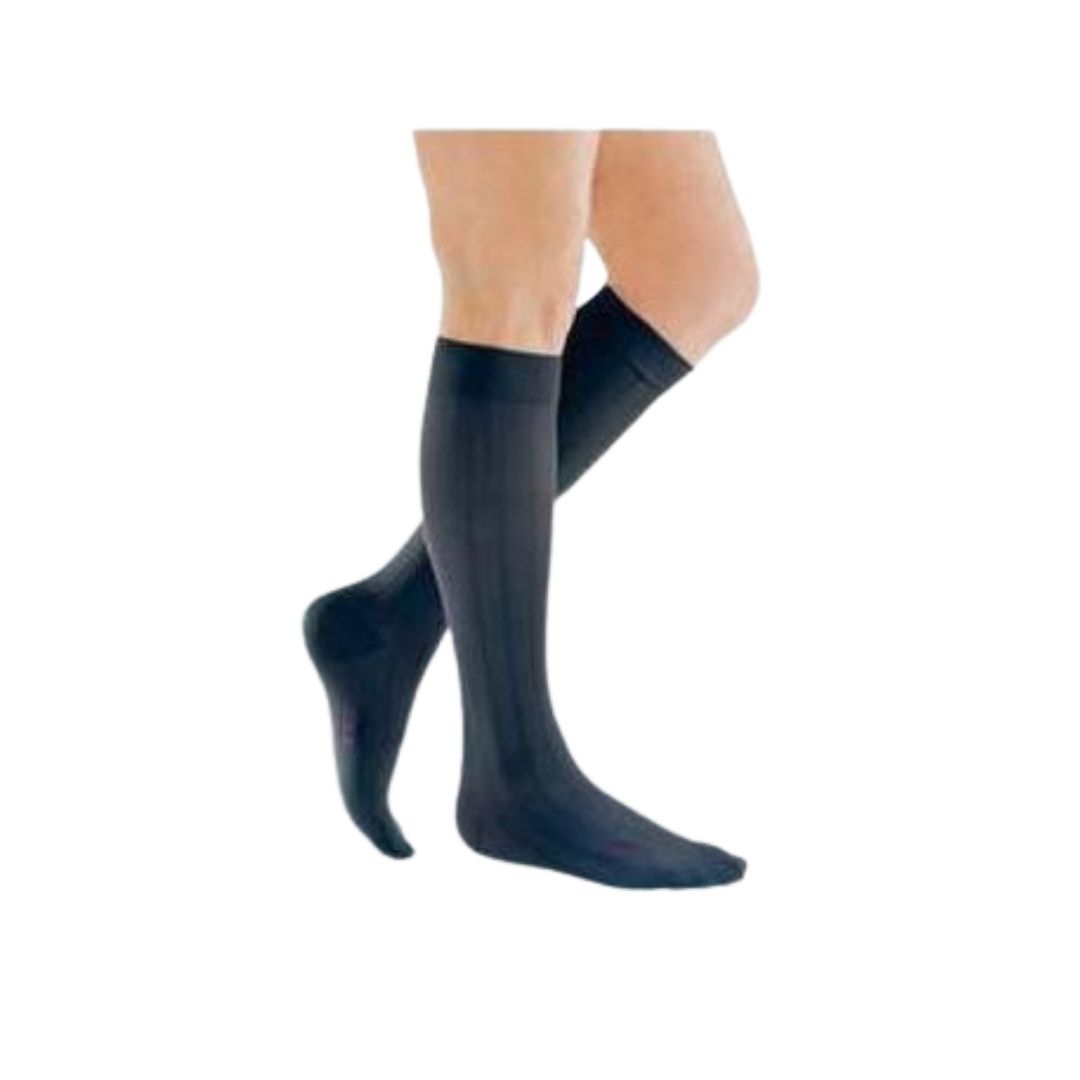 Medi Italia Gambaletto Uomo in Microfibra 140 Denari (18mmhg) Nero 5