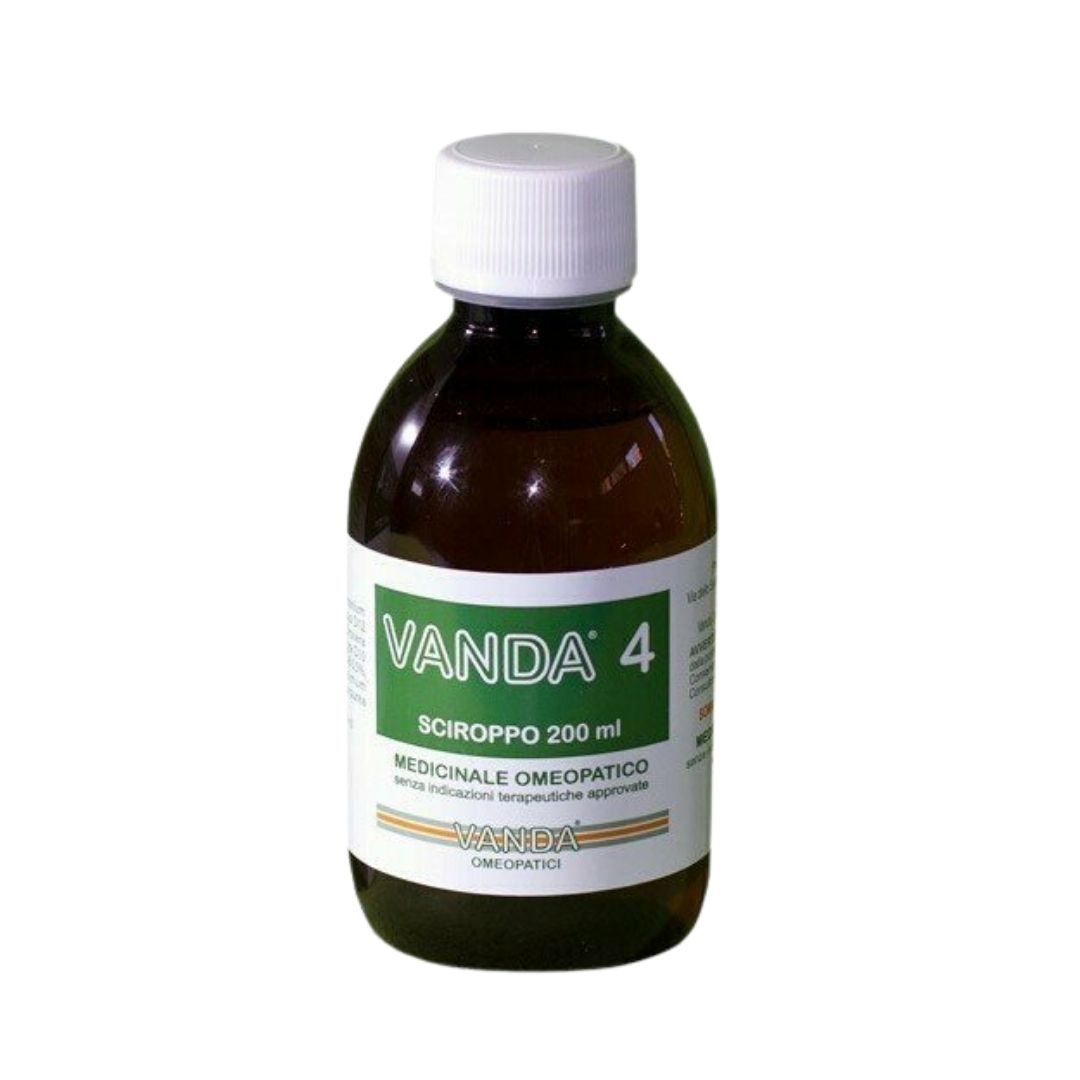 Vanda 4 Sciroppo Omeopatico per la Tosse Secca e Catarrale 200 ml