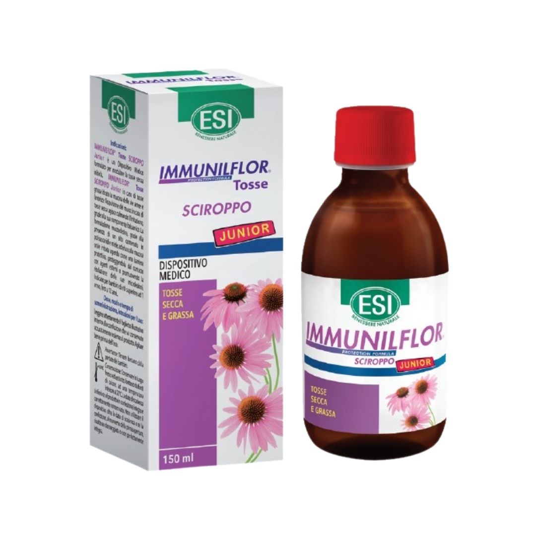 Esi Immunilflor Sciroppo Junior per Tosse Secca e Grassa 150 ml