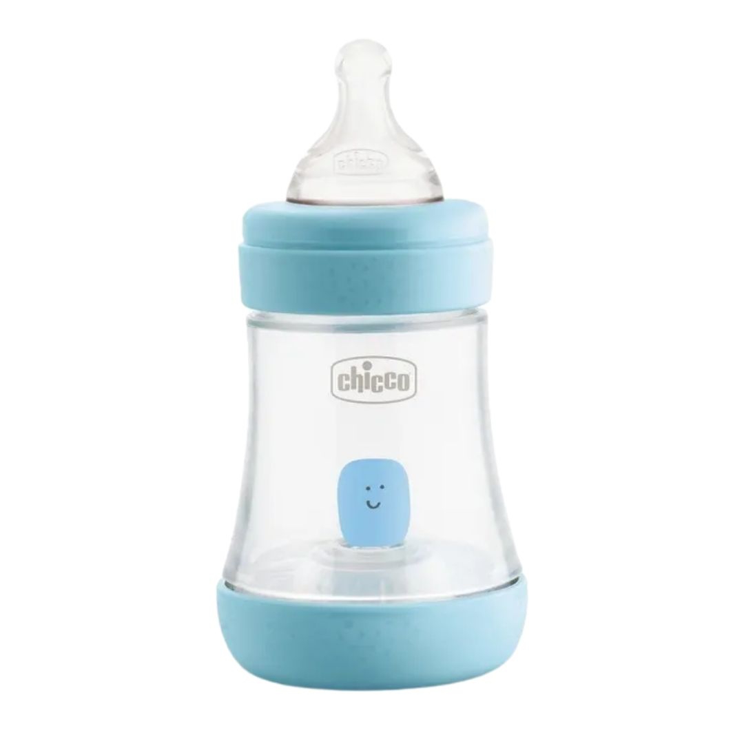 Chicco Biberon Perfect 5 Boy In Silicone 1 Foro 150 ml