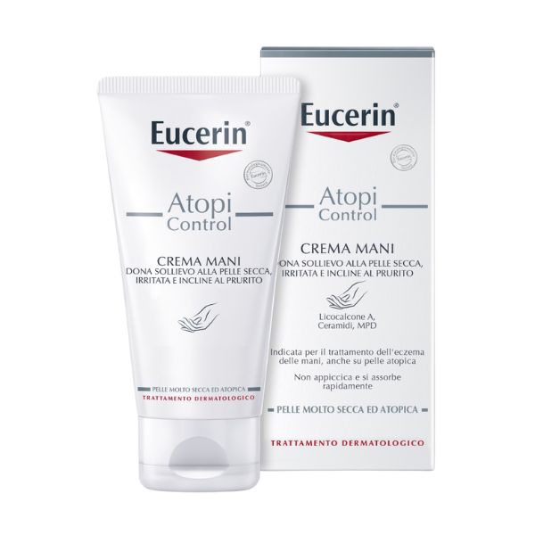 Eucerin Atopi Control Crema Mani per Pelle Secca e Irritata 75 ml