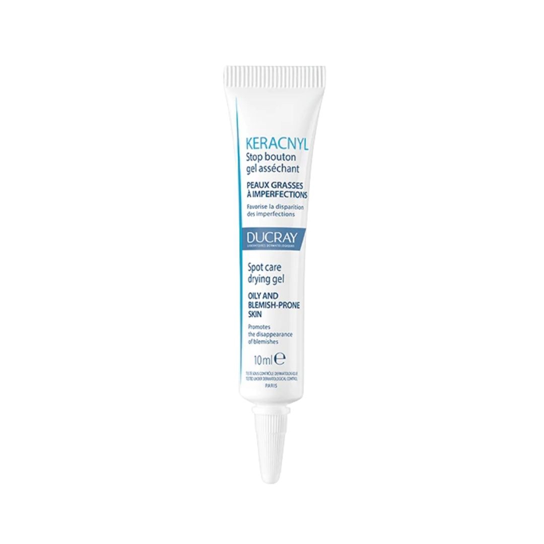 Ducray Keracnyl Stop Brufoli Gel Dissecante Pelle Grassa con Imperfezioni 10 ml