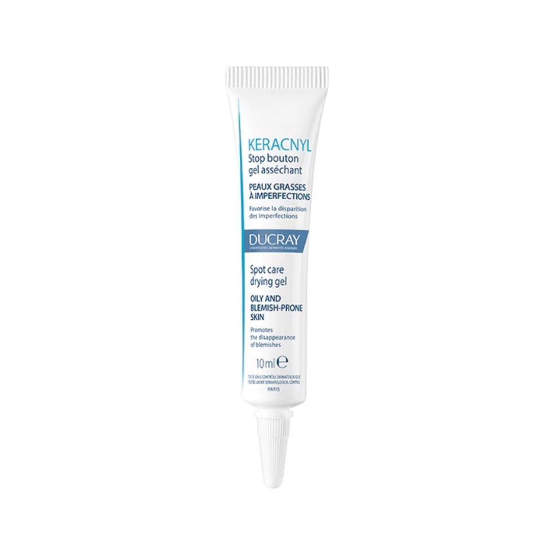 Ducray Keracnyl Stop Brufoli Gel Dissecante Pelle Grassa con Imperfezioni 10 ml