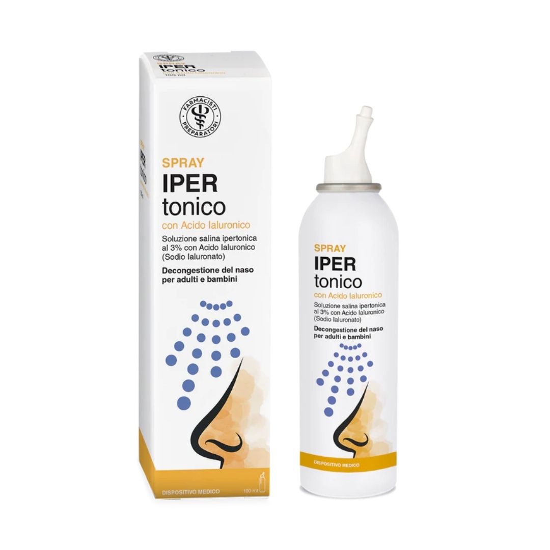 Unifarco Spray Ipertonico Decongestionante con Acido Ialuronico 100 ml