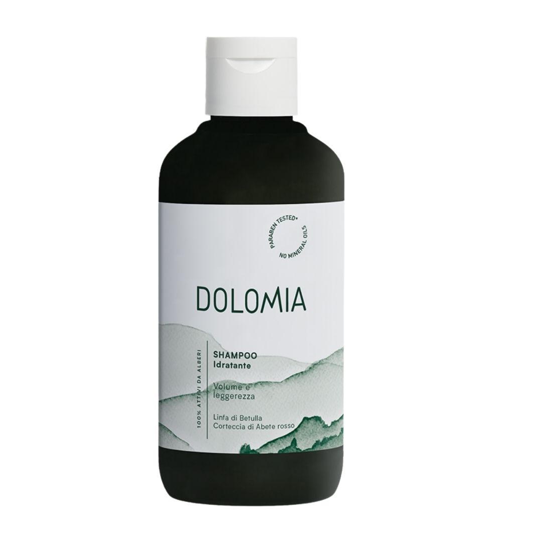 Dolomia Shampoo Idratante Volumizzante e Purificante per Tutti i Capelli 200 ml