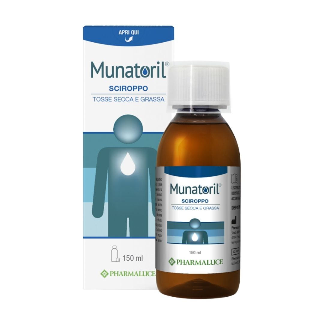 Munatoril Sciroppo per Tosse Secca E Grassa 150 ml