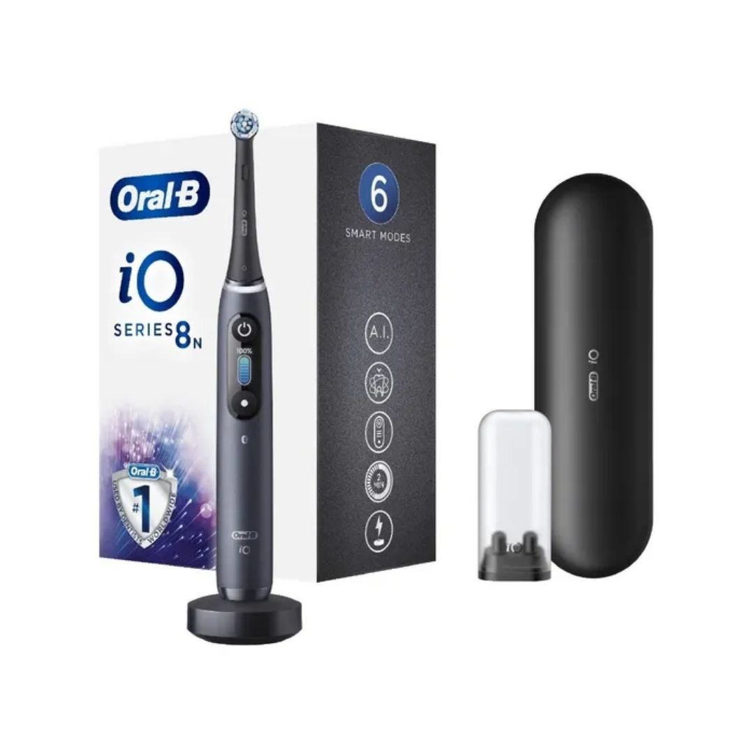 Oral-B iO Series 8 Spazzolino Elettrico Tecnologia Mgnetica Nero