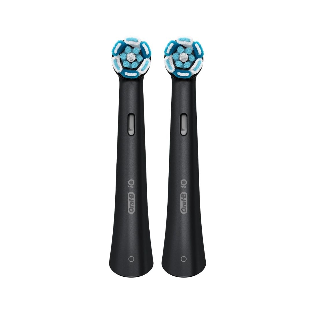 Oral-B iO Ultimate Clean Testine di Ricambio Nero 2 Pezzi