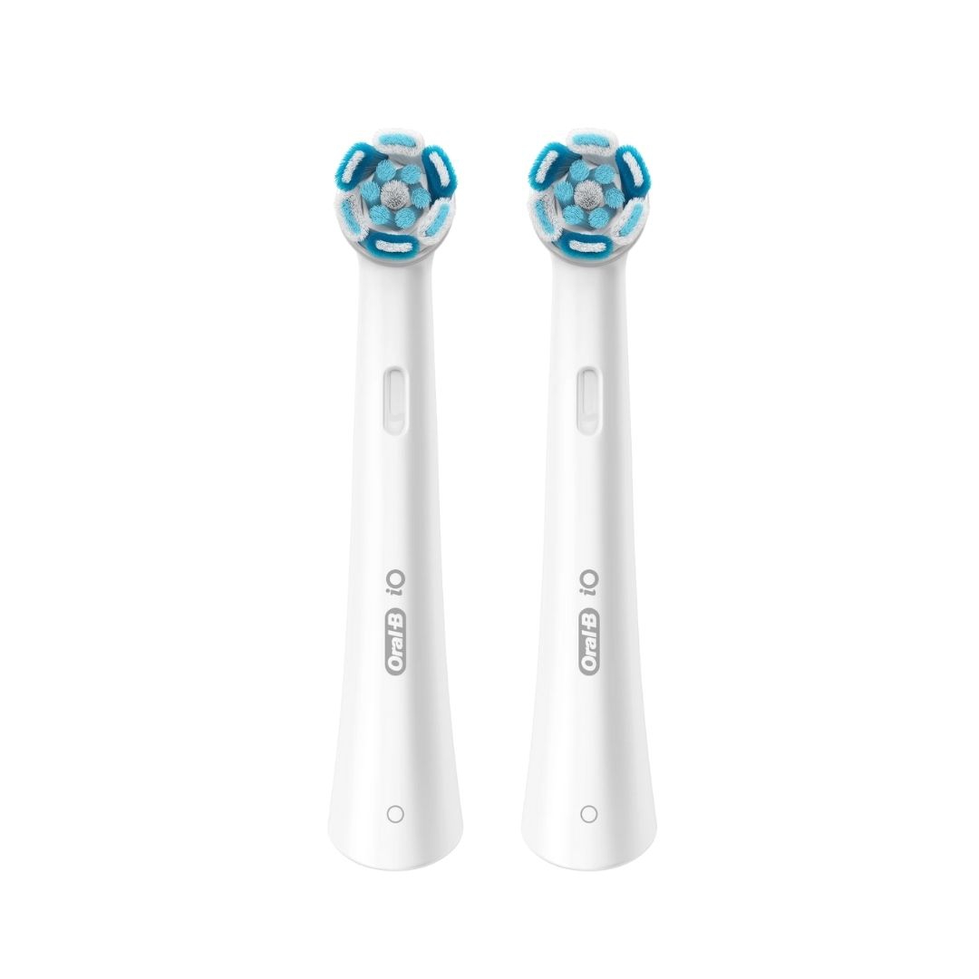 Oral-B iO Ultimate Clean Testine di Ricambio Bianco 2 Pezzi