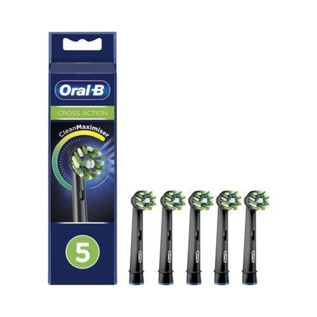 Oral-B Eb50 Cross Action Clean Maximizer Nero 5 Pezzi