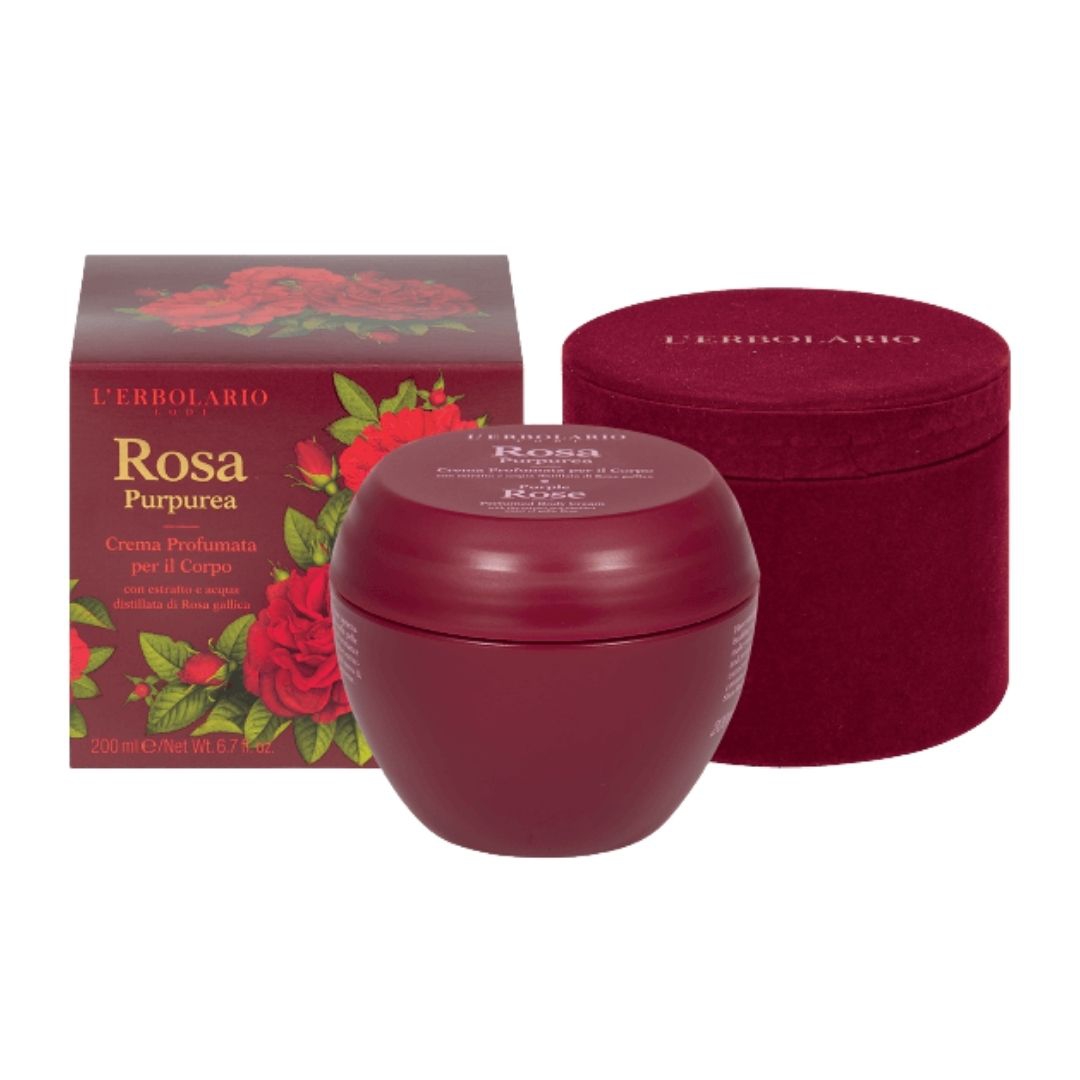 L'erbolario Rosa Purpurea Crema Profumata Per Il Corpo 200 ml