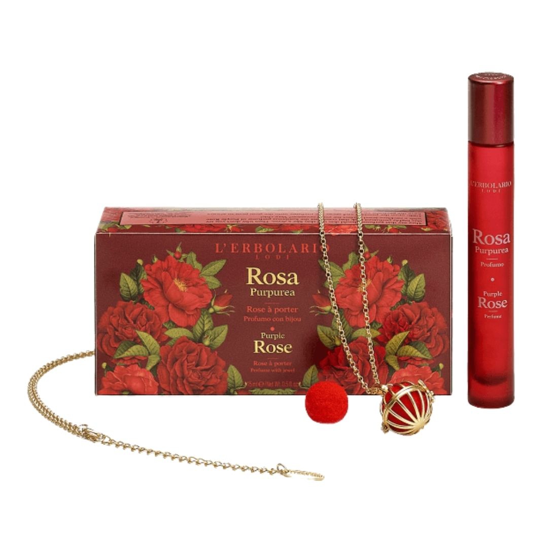 L'erbolario Rose A' Porter Set Rose  Porter Profumo 15 ml + Collana