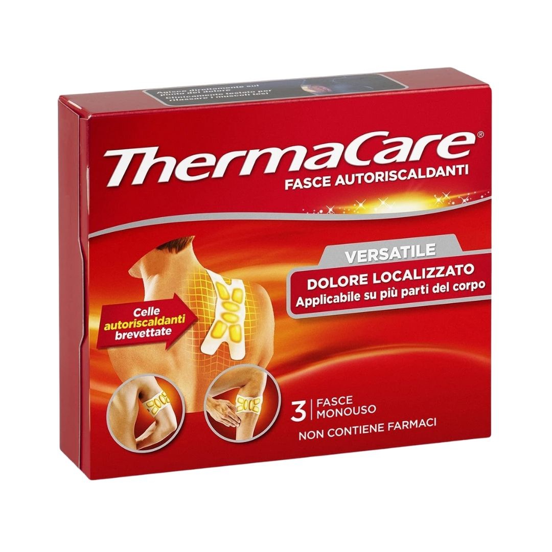 ThermaCare Fasce Autoriscaldanti Versatile Dolore Localizzato 3 Pezzi