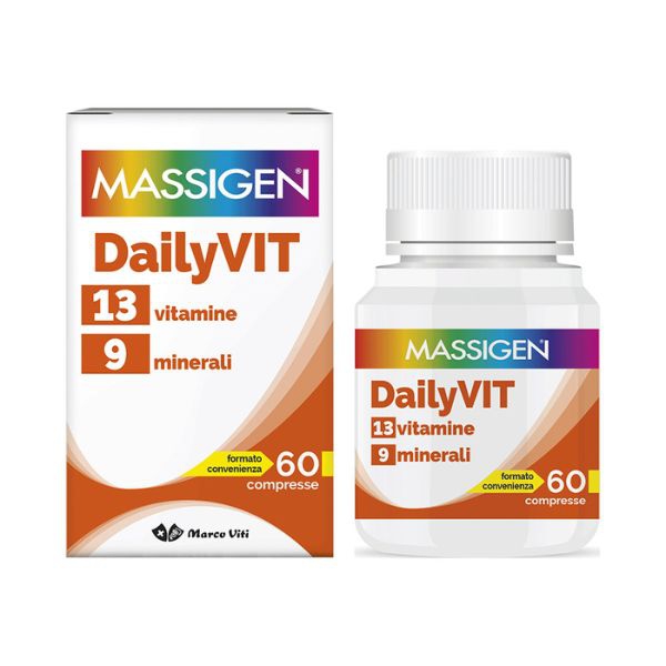 Massigen Dailyvit  Integratore Multivitaminico 60 Compresse