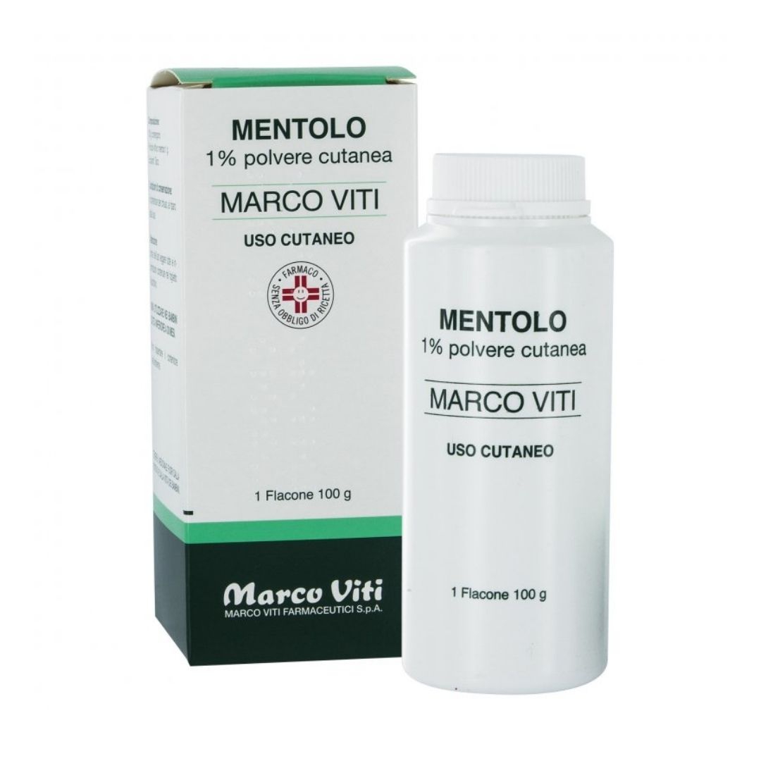 Mentolato Viti Talco Lenitivo e Protettivo 100 G