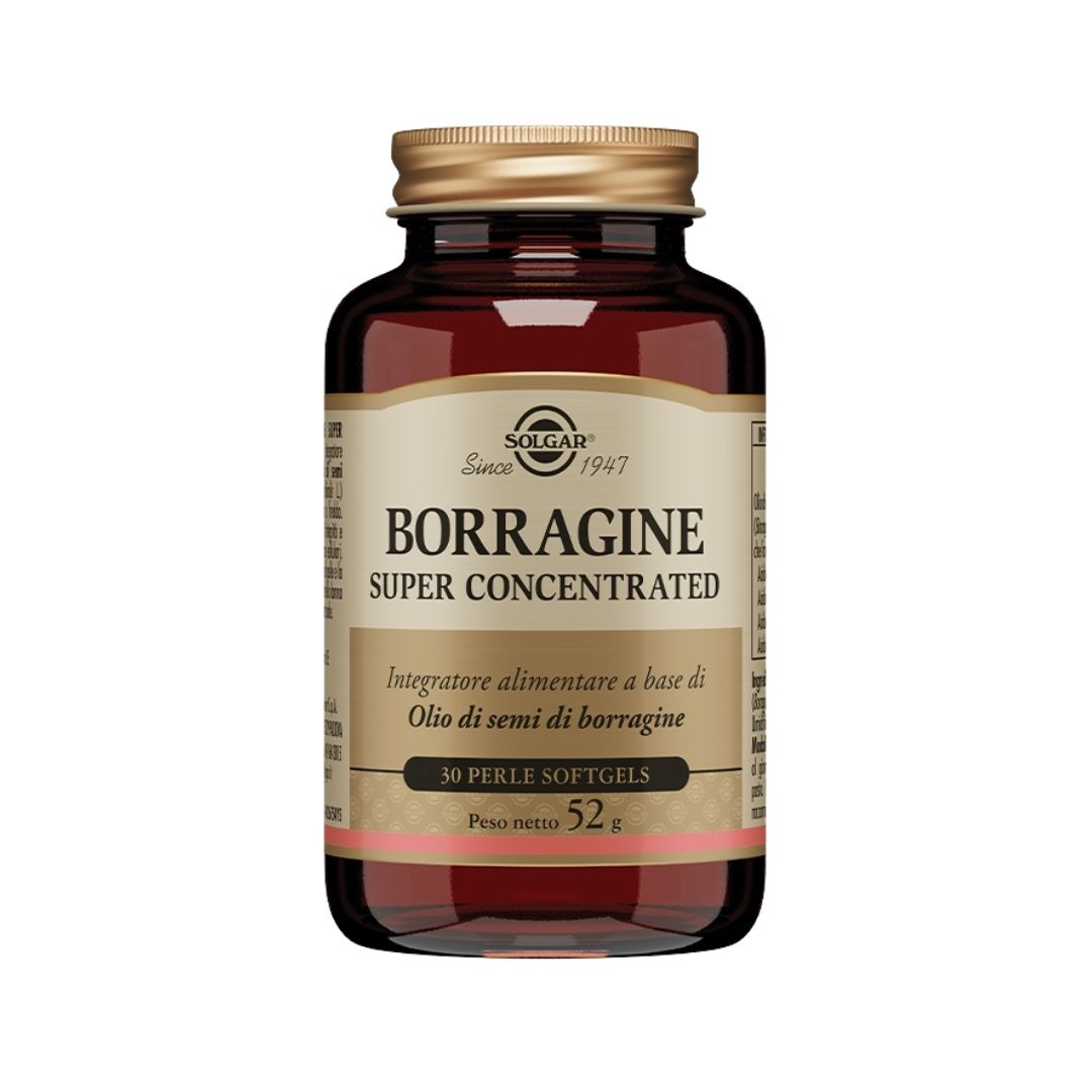 Solgar Borragine Super Concentrated Integratore Alimentare 30 Perle Softgel