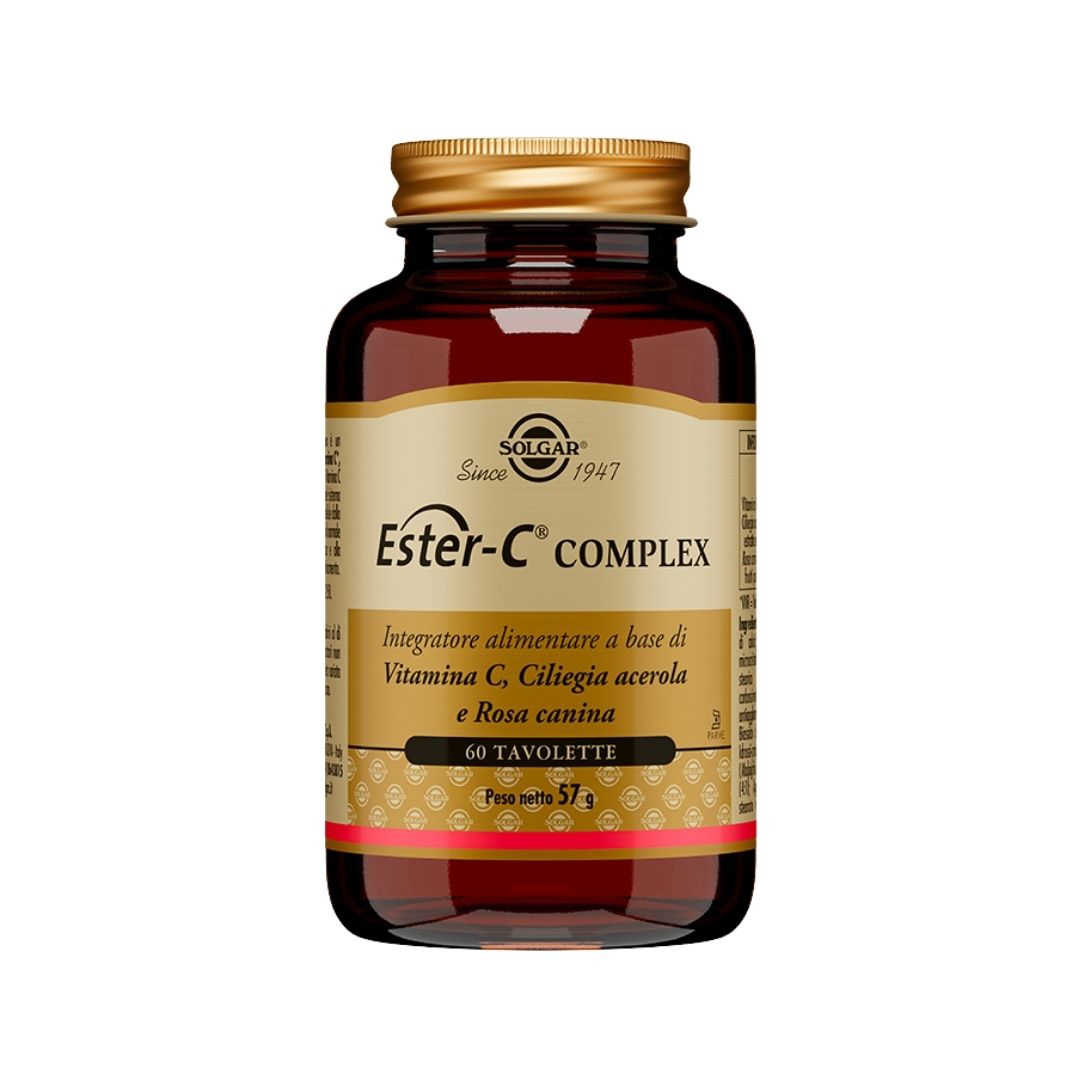 Solgar Ester C Complex Integratore Alimentare 60 Tavolette