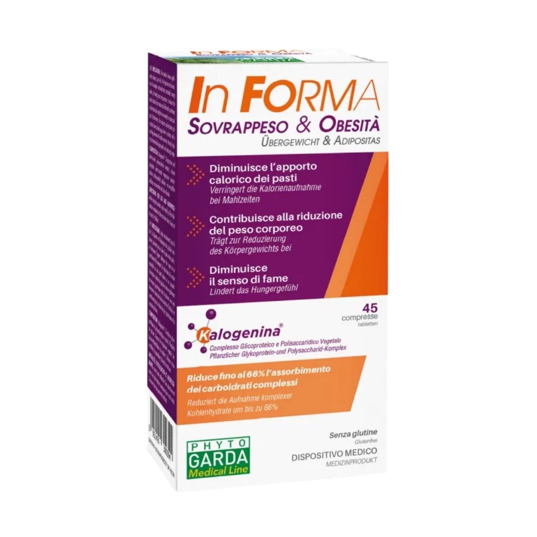 In Forma Sovrappeso & Obesita' Integratore Alimentare 45 compresse