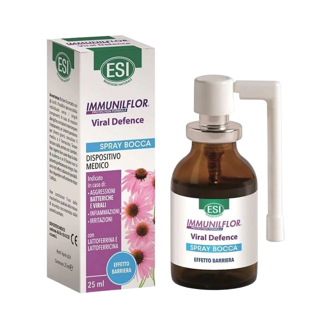 Esi Immunilflor Viral Defence Spray Bocca Effetto Barriera 25 ml