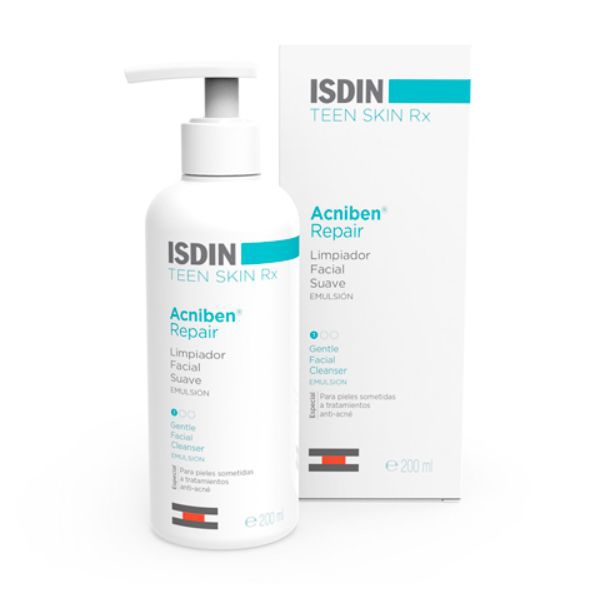 Isdin Acniben Repair Detergente Viso Anti Acne 180 ml