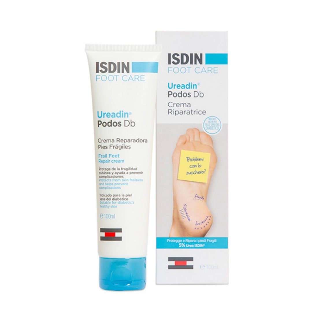 Isdin Ureadin Podos Db Crema per Pelle sana del Piede del Diabetico 100 ml