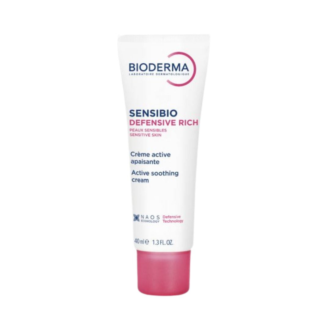Bioderma Sensibio Defensive Rich Crema Viso Attiva Lenitiva 40 ml