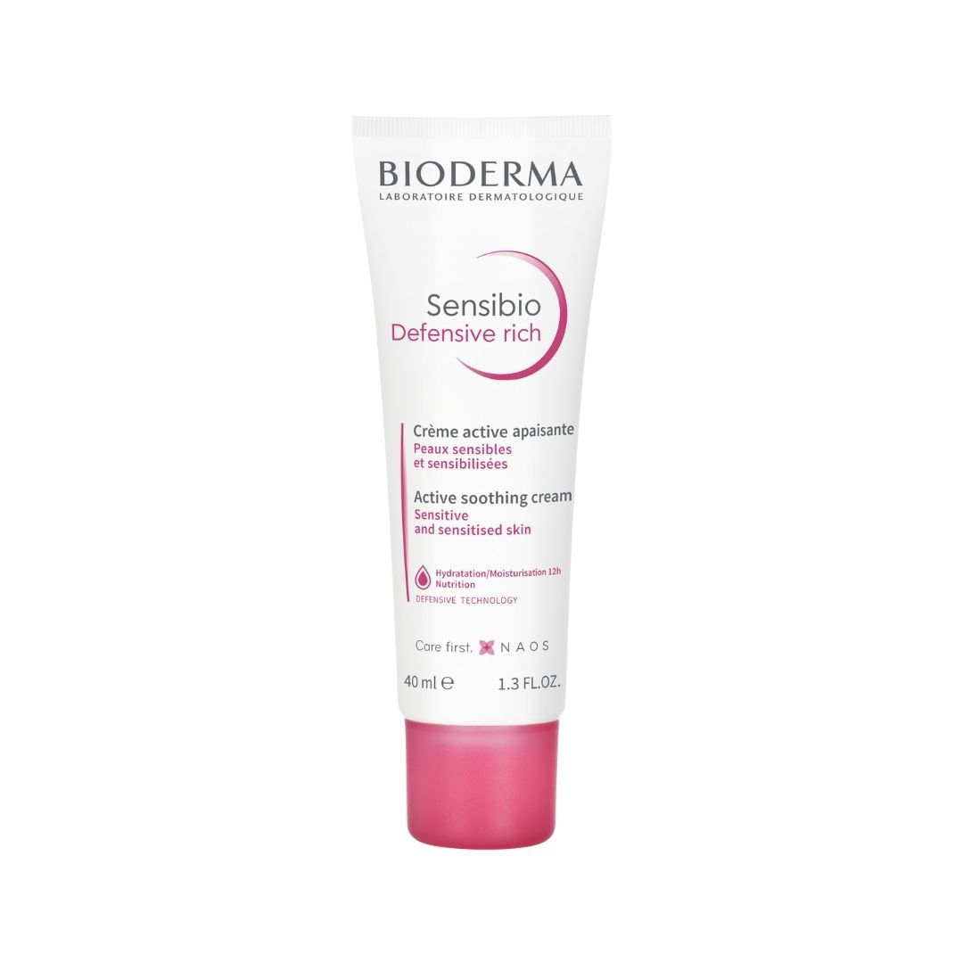 Bioderma Sensibio Defensive Rich Crema Viso Attiva Lenitiva 40 ml