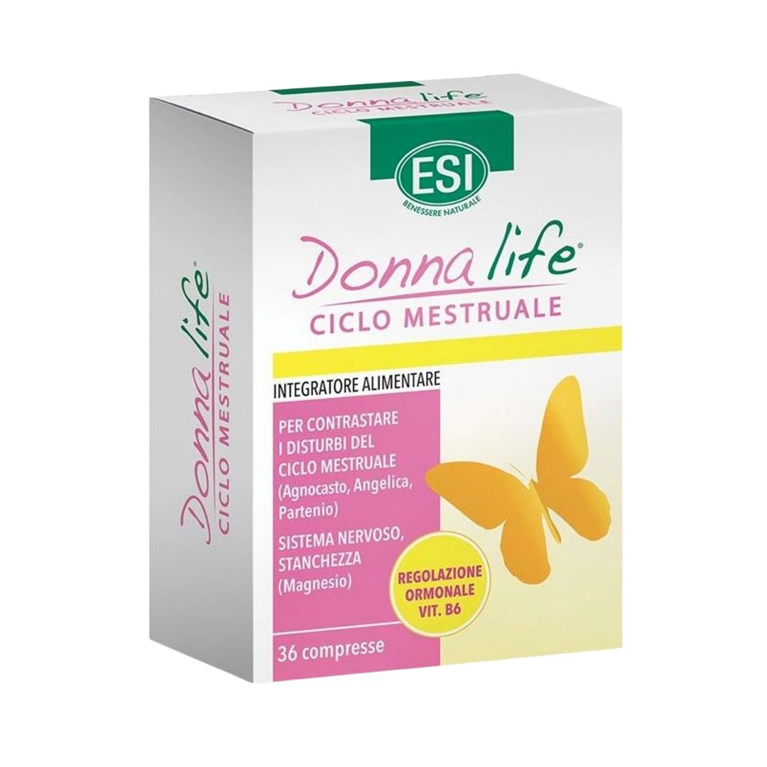 Esi Donna Life Integratore Alimentare Ciclo Mestruale 36 Compresse