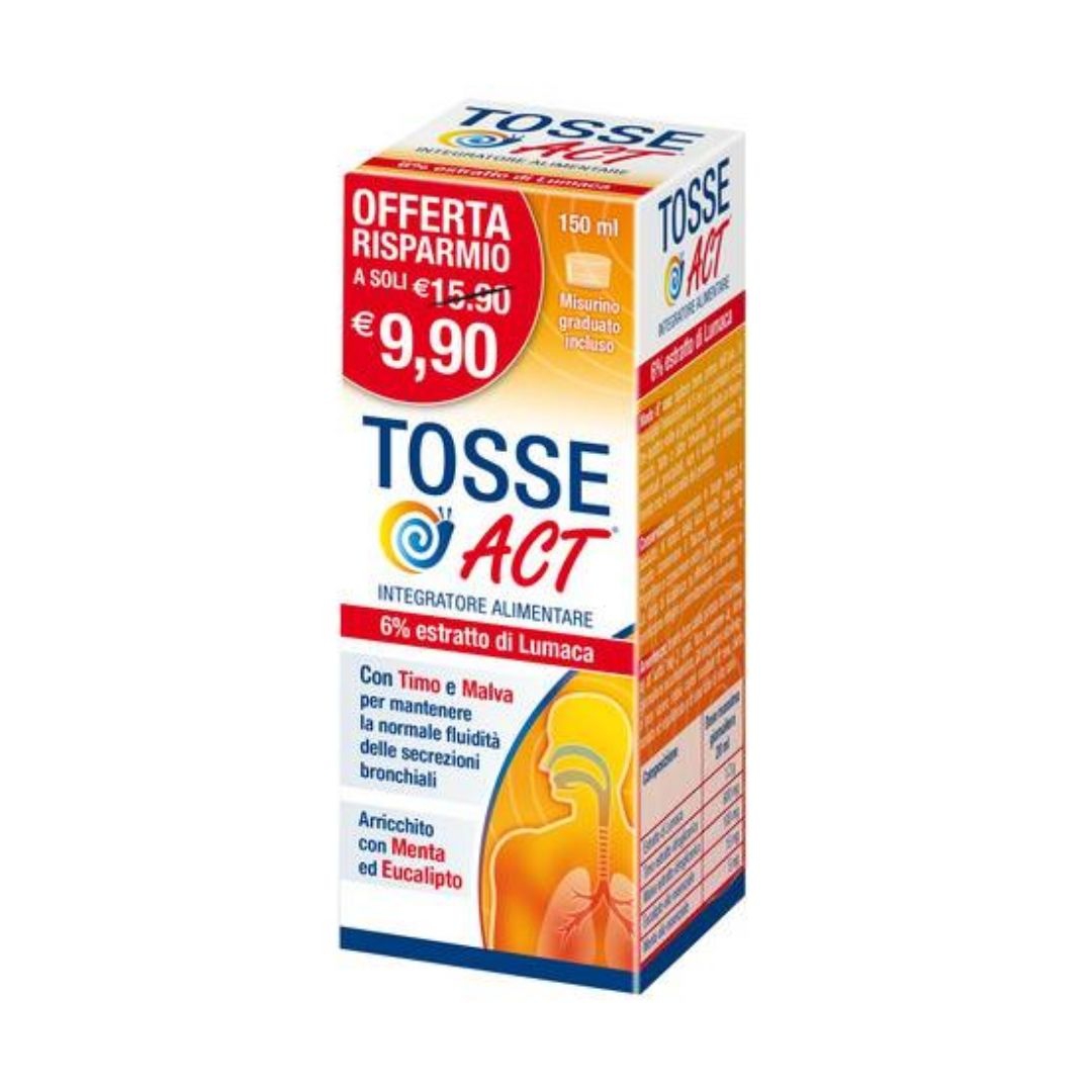 Tosse Act Sciroppo Integratore con Timo e Malva 150 ml