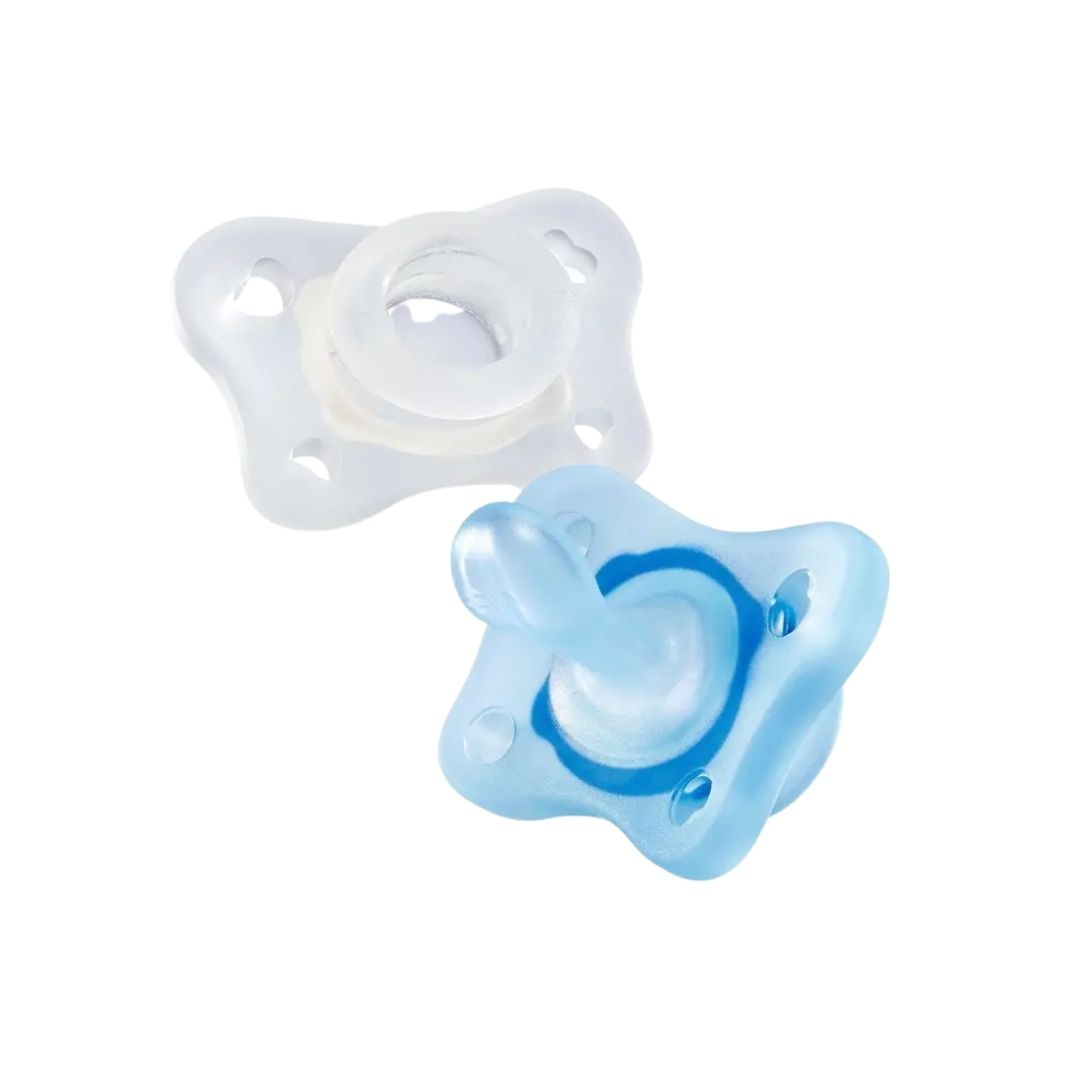 Chicco Gommottino Boy Silicone 0-2 Mesi 2 Pezzi