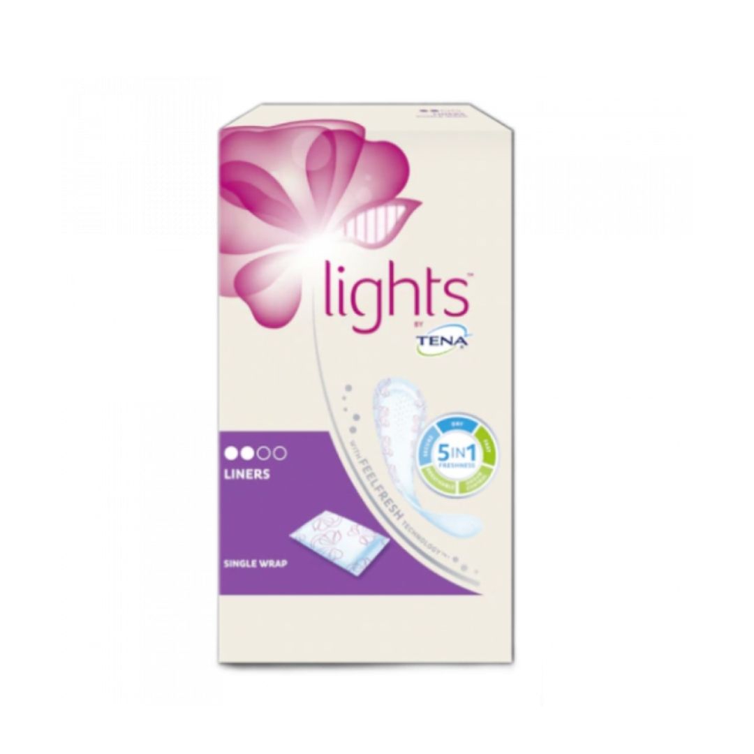 Essity Lights By Tena Normal Proteggi Slip Ripiegati 22 Pezzi