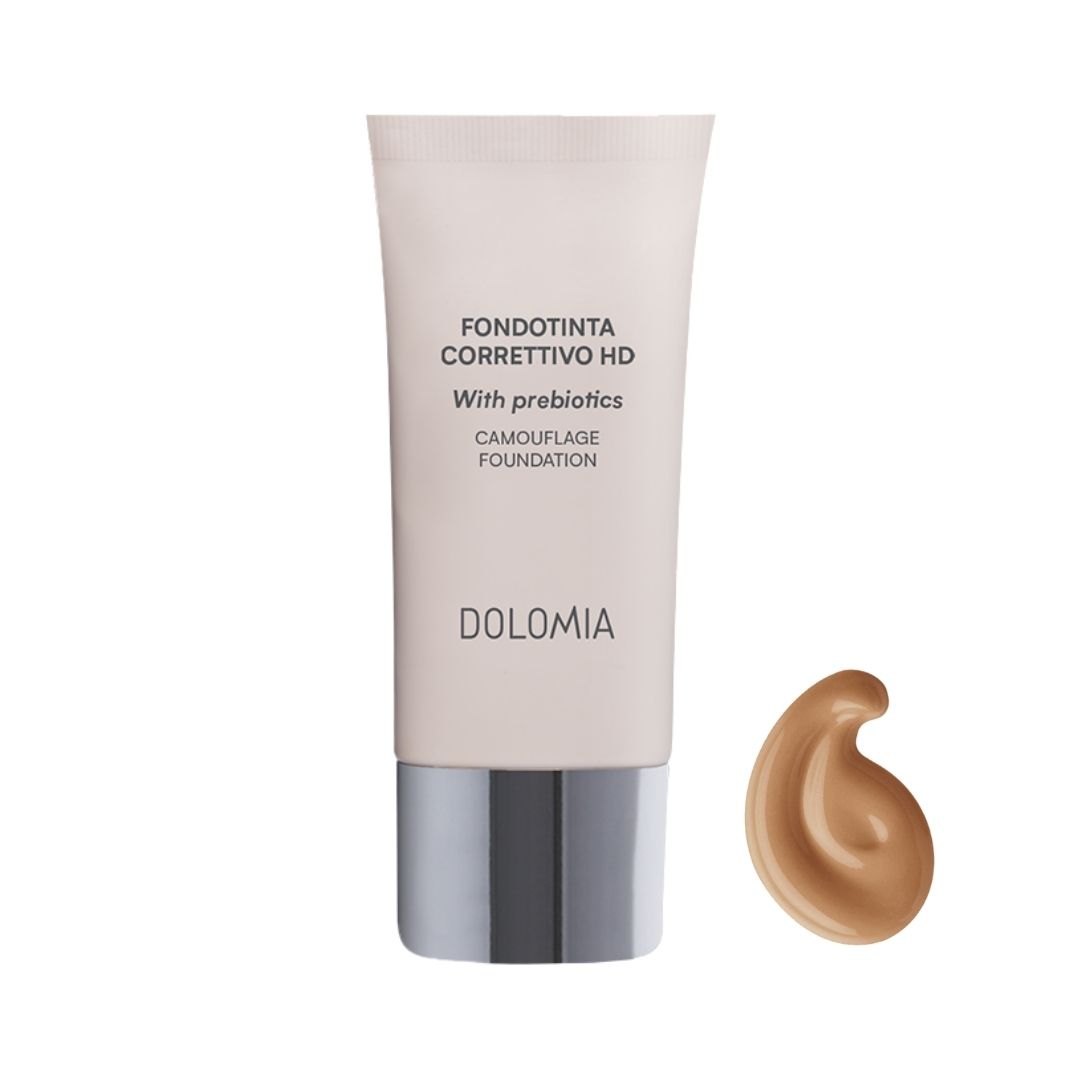 Dolomia Fondotinta Correttivo HD Effetto Camouflage 55 Miele 30 ml