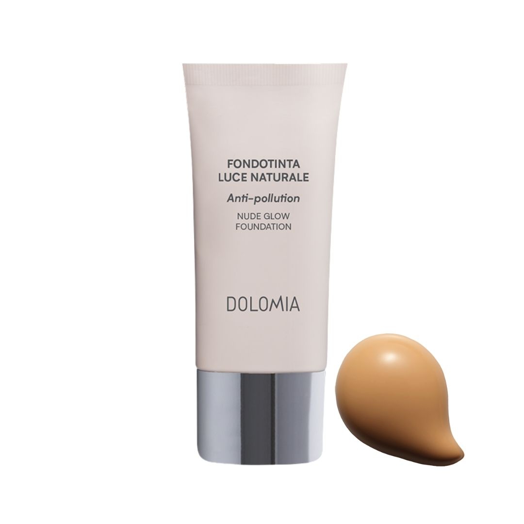 Dolomia Fondotinta Luce Naturale Anti-Pollution Effetto Pelle Nuda 14 Miele 30ml