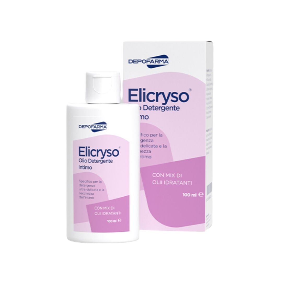 Elicryso Olio Detergente Intimo per Secchezza Vaginale 100 ml