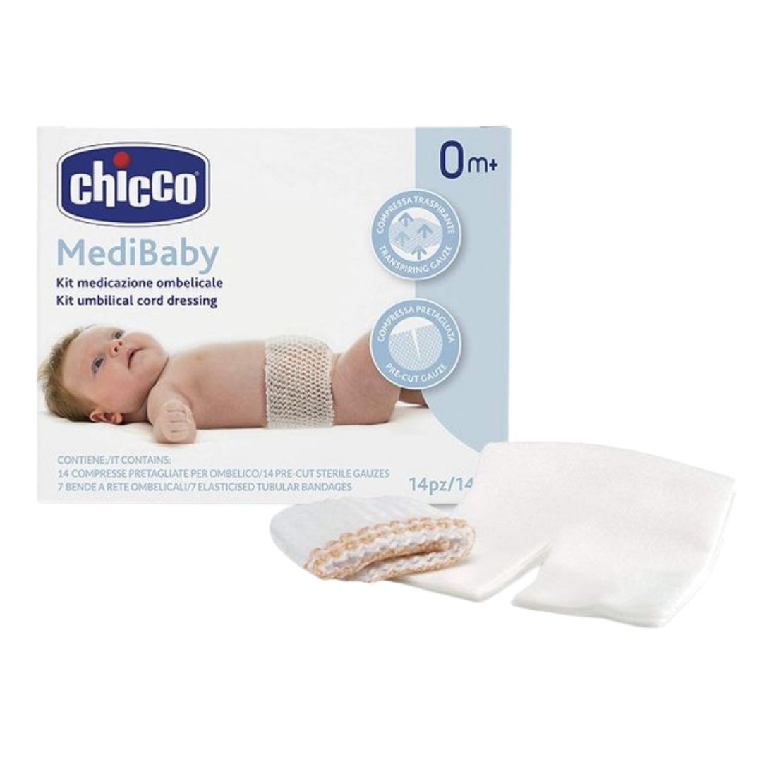 Chicco Kit Medicazione Ombelicale 0m+ 14 Pezzi