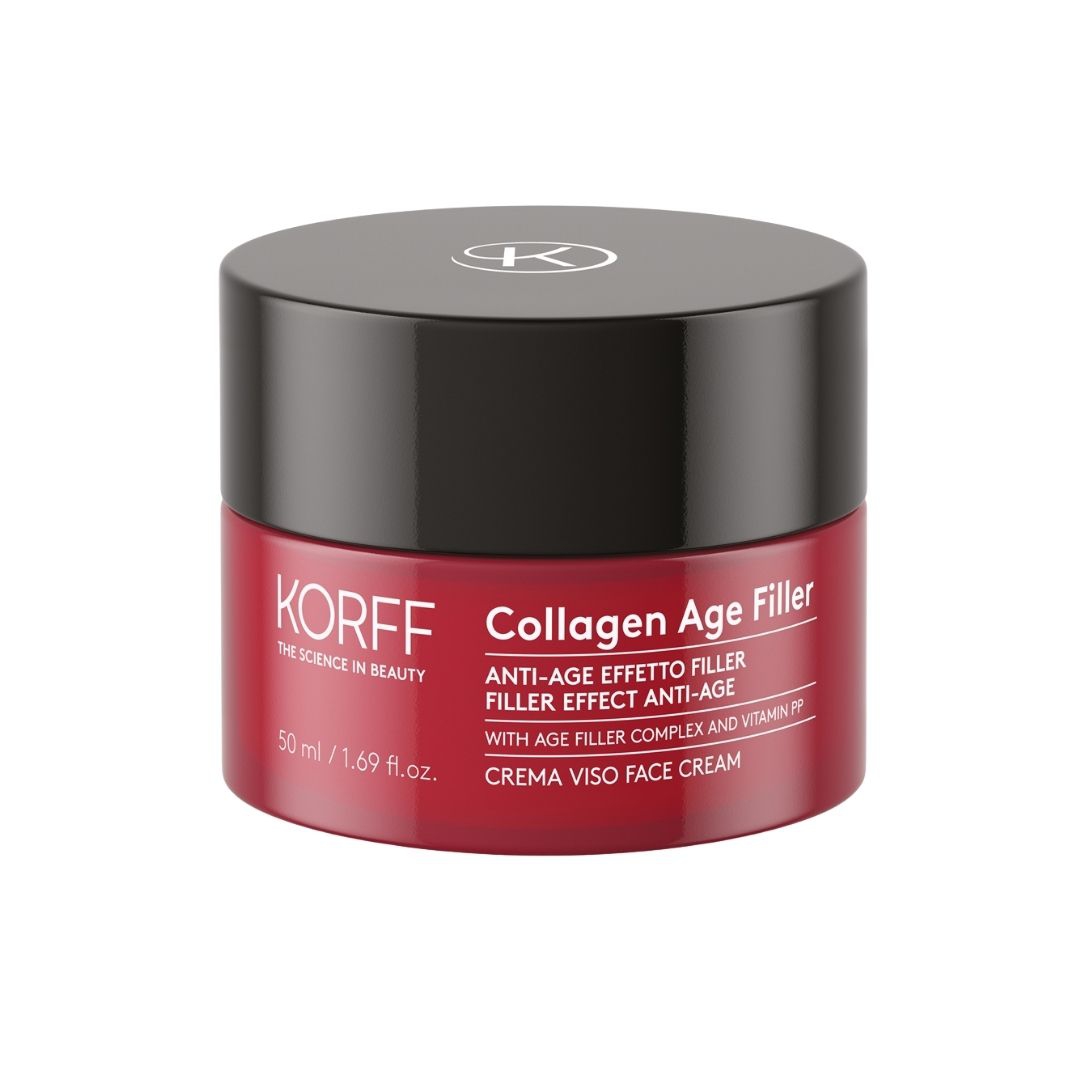 Korff Collagen Age Filler Crema Viso Antiage Illuminante Effetto Filler 50 ml