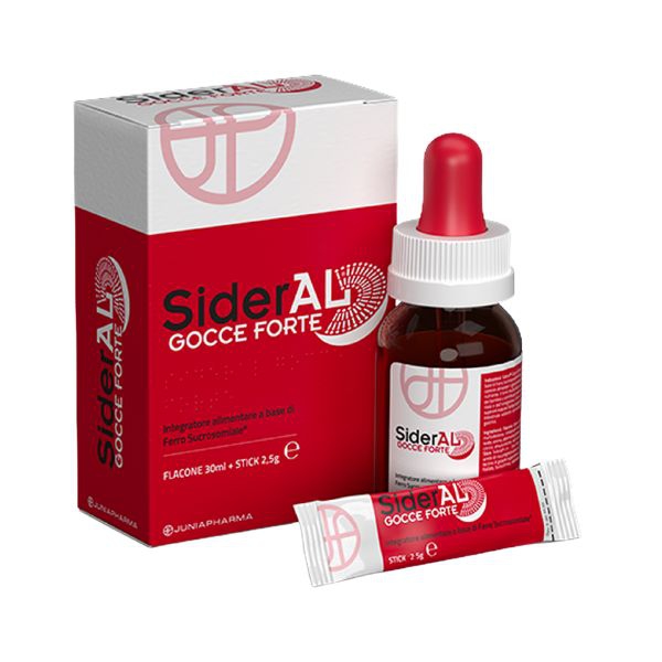 SiderAl Gocce Forte Integratore A base Di Ferro Sucrosomiale 30 ml