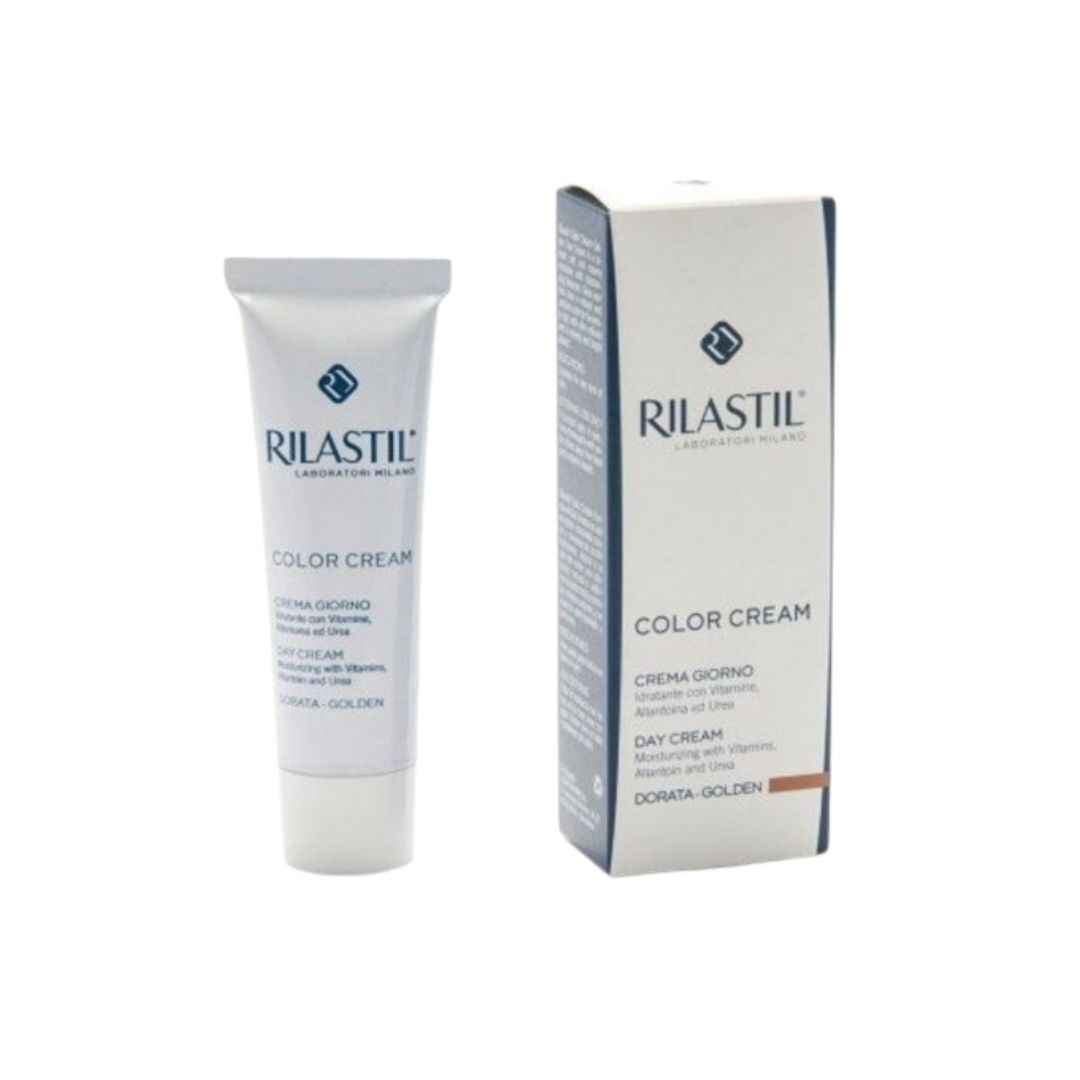 Rilastil Color Cream Crema Giorno Colorata Dorata 30 ml