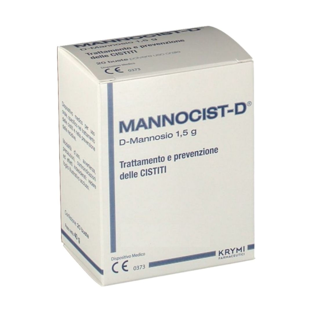 Mannocist-D Integratore per l'Apparato Urinario e la Cistite 14 Buste