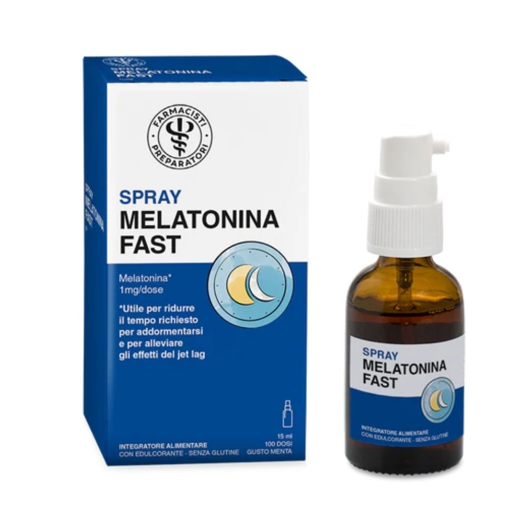 Unifarco Melatonina Spray Integratore per Favorire il Sonno 15 ml