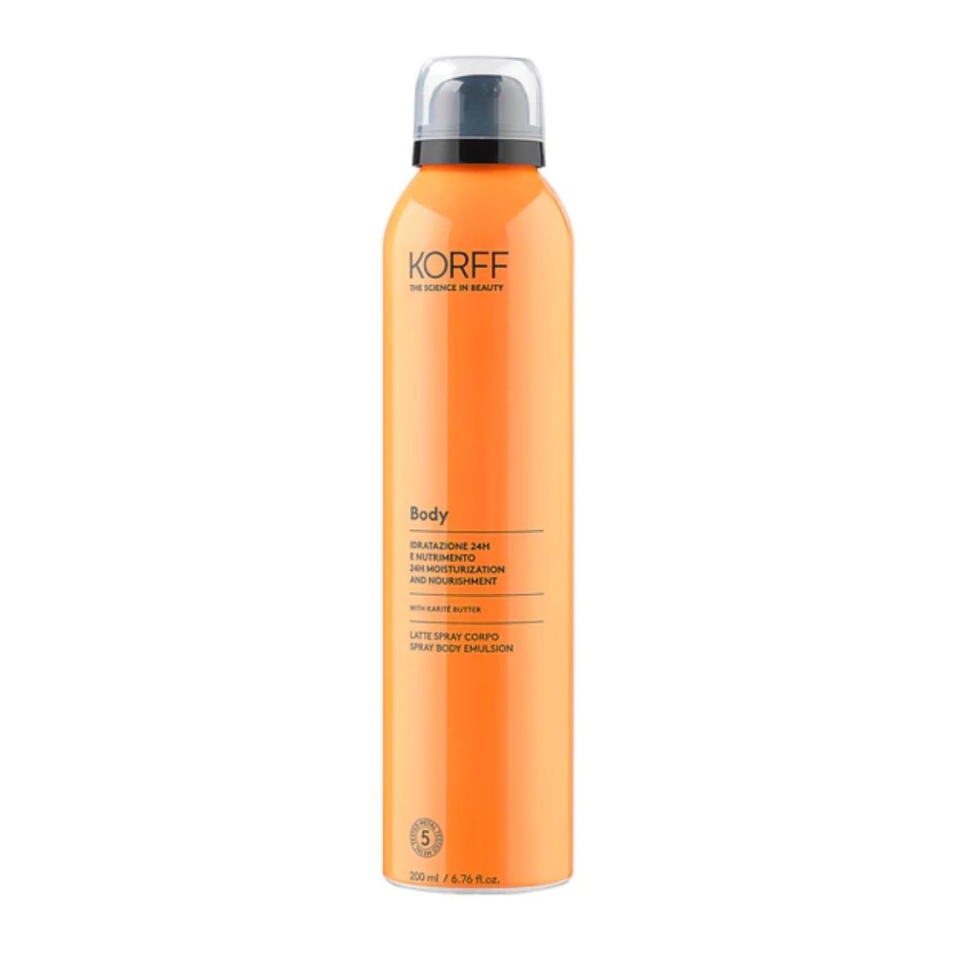 Korff Body Latte Spray Corpo Idratante e Nutriente 200 ml