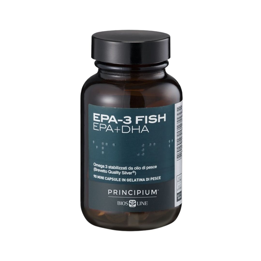 Epa-3 Fish 1400 Mg Integratore di Omega3 per Cuore e Colesterolo 90 capsule