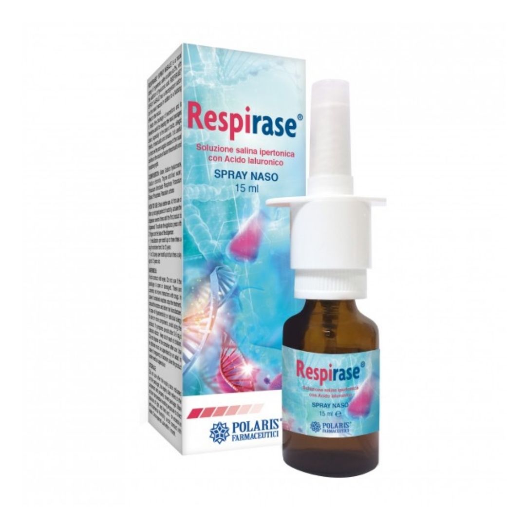 Polaris Respirase Soluzione Salina Ipertonica con Acido Ialuronico 15 ml