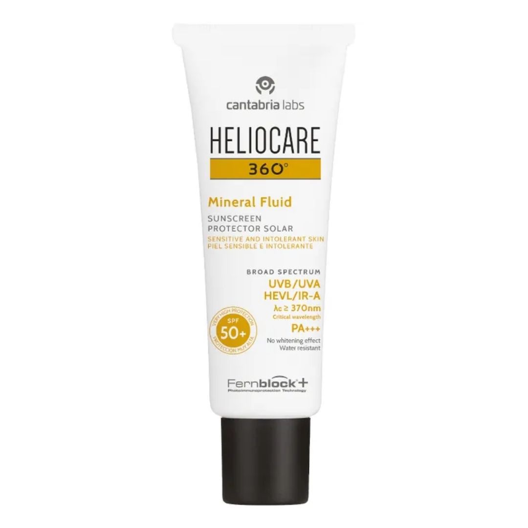 Heliocare Mineral Fluid SPF50 Crema Solare Texture Leggera 50 ml