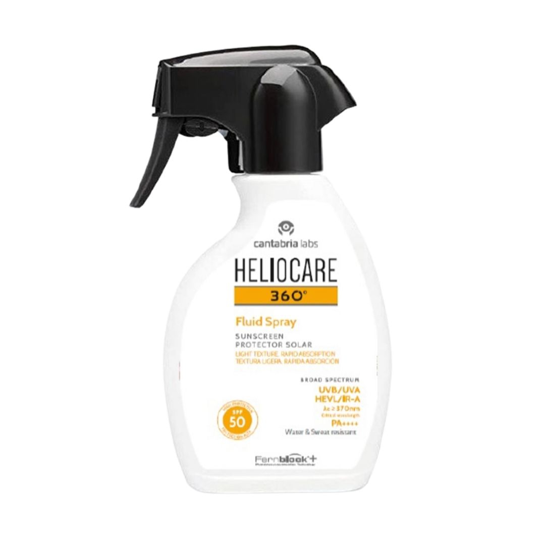 Heliocare Fluid Spray Protezione per il Corpo con SPF50 250 ml