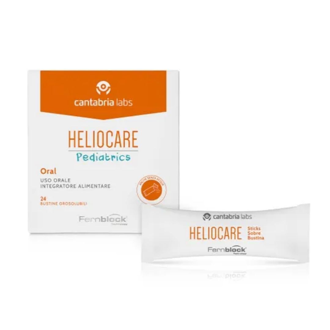 Heliocare Pediatrics Oral Integratore Antiossidante per Bambini 24 Bustine