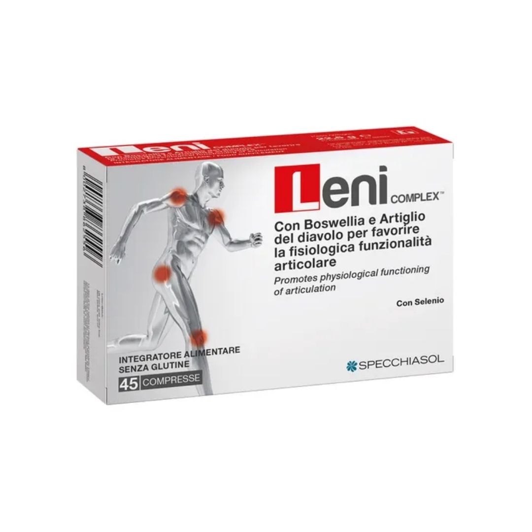 Specchiasol Leni Complex Integratore per la Funzionalità Articolare 45 Compresse